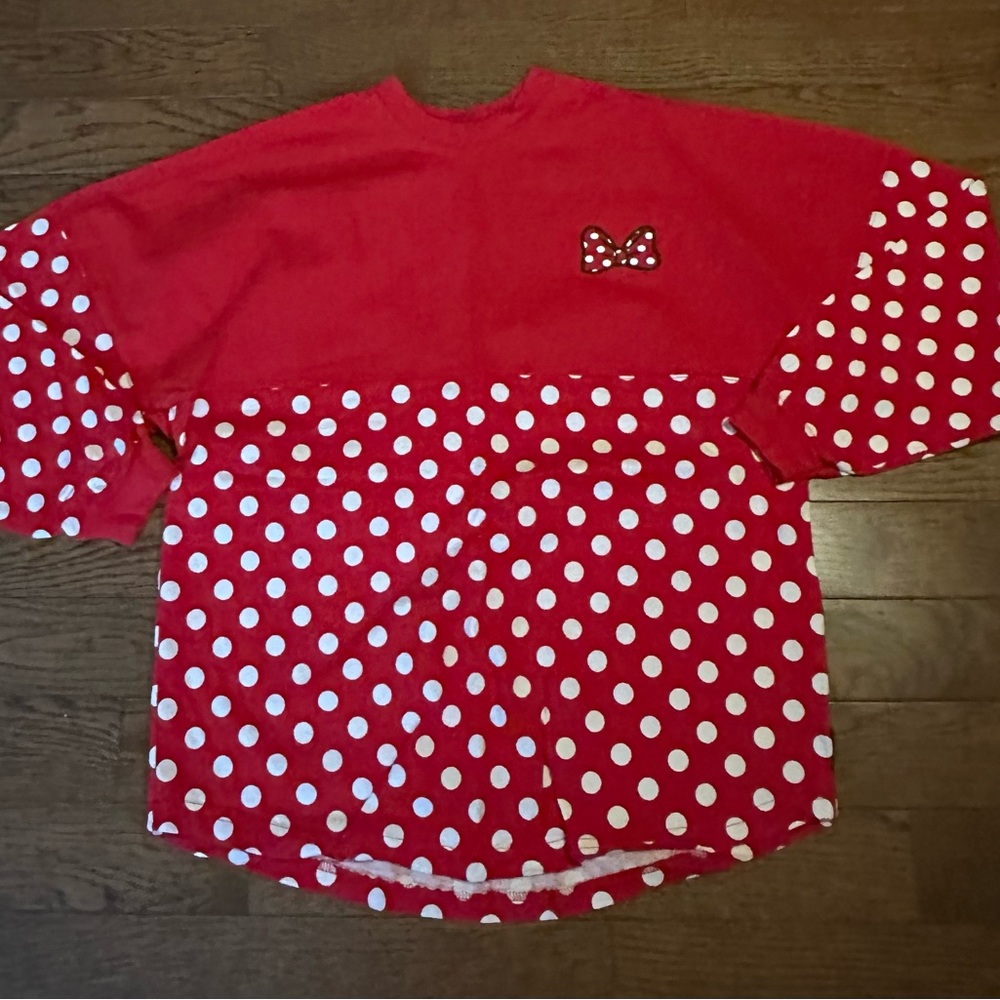 Charming Red Polka Dot Kids Sweatshirt